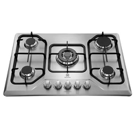 Cooktop 5 Bocas Electrolux a Gás Inox com Tripla Chama (GT75X) - Bivolt