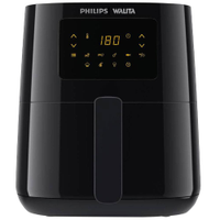 Fritadeira Elétrica Sem Óleo Air Fryer Philips Walita RI9252 Display Digital 4,1 L - Preta - 220V