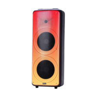 Caixa de Som Amplificada Amvox Partyvox 2000, USB/LED/Bluetooth/Bateria, 2000W RMS, Bivolt