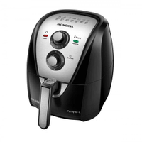 Fritadeira Elétrica Air Fryer Mondial Afn-40-Bi 4l Inox/preta - 127v - 110V