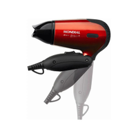 Secador De Cabelo Mondial Max Travel 1200W Bivolt - Sc-10