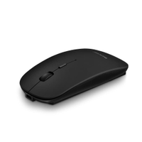 Mouse sem Fio Multilaser Slim MO290, USB, Bateria de Lítio, 2.4GHz, Preto