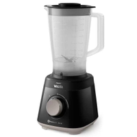 Liquidificador Philips Walita RI2110 Daily Copo de Plástico 2 Velocidades + Pulsar 550W Preto - 220v