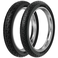 2 Pneu Moto Rinaldi 90/90-18 57p + 2.75-18 48p BS32