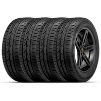 Kit 4 Pneu Continental Aro 15 205/60r15 91v Premium Contact 2