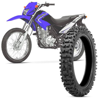 Pneu Moto NXR Bros 125 Technic Aro 17 100/90-17 55M Traseiro TT TMX Trilha