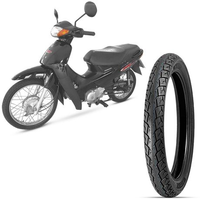 Pneu Moto Biz 100 Levorin Aro 14 80/100-14 49L Traseiro Matrix Reinf