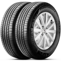 Kit 2 Pneu Aro 16 215/60R16 Continental 92H Power Contact2 - Kit 2 Pneu Aro 16 215/60R16 Continental 92H PowerContact 2