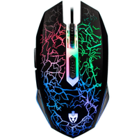 Mouse Gamer Evolut Rayden, USB, 2400 DPI, Iluminação Rainbow - EG-104