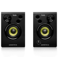 Caixa de Som Hercules DJ Monitor 32, 15W RMS, Preto - 4780962