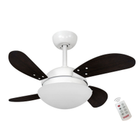 Ventilador Volare Fly Mini Tabaco 127V e Controle Remoto