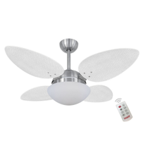 Ventilador Volare P Palmae Branco 127V e Controle Remoto