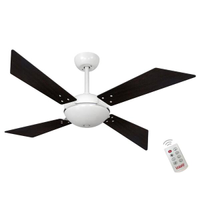 Ventilador Volare Tech Off Tabaco 220V e Controle Remoto