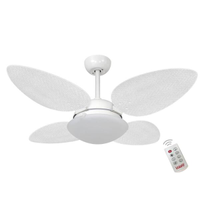 Ventilador Volare P Palmae Branco 127V e Controle Remoto