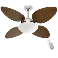 Ventilador Volare P Palmae Tabaco 127V e Controle Remoto