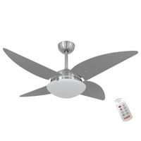 Ventilador Volare Quad Titanio 127V e Controle Remoto