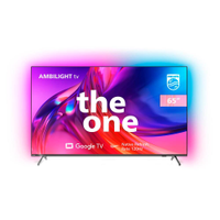 Smart TV LED 65" Ultra HD 4K Philips The One, Ambilight 65PUG8808 com Google TV, Dolby Vision/Atmos, Freesync, Wi-Fi, Entradas HDMI e USB