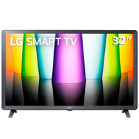 Smart TV 32" LG HD 32LQ620 com processador a5 Gen 5 AI, WebOS, ThinQ AI, Wi-Fi, Google Assistente e Alexa