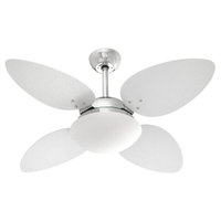 Ventilador de Teto Volare Petalo Palmae Branco 127V