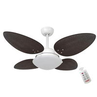 Ventilador Volare P Palmae Tabaco 127V e Controle Remoto