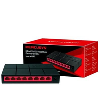 Switch De Mesa 8 Portas 10/100/1000 Mbps Ms108G