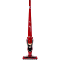 Aspirador de Pó Vertical Electrolux Ergorapido 2 em 1 Vermelho Luz LED (ERG23N) - até 30 min Filtro HEPA Função BrushRollClean 420ml - Bivolt