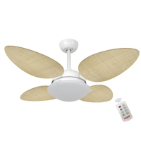 Ventilador Premium Natural 127V e Controle Remoto