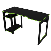 Mesa Gamer Multimoveis CR25049 Preta/Verde