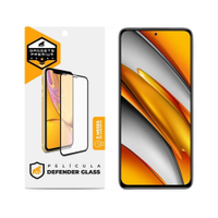 Pelicula Defender Glass para Xiaomi Redmi Poco F3 - Preta - Gshield