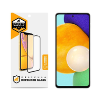 Pelicula Defender Glass para Samsung Galaxy M62 - Preta - Gshield