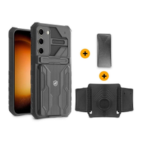 Kit Snap Guardian - Clip + Bracadeira + Capa case capinha para Samsung Galaxy A33 5G - Gsh