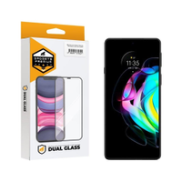 Pelicula Dual Glass para Motorola Moto Edge 20 - Preto - Gshield