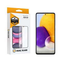 Pelicula Dual Glass para Samsung Galaxy A72 - Preto - Gshield