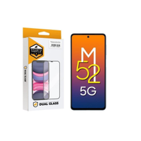 Pelicula Dual Glass para Samsung Galaxy M52 - Preto - Gshield