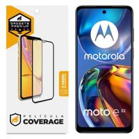 Pelicula para Motorola Moto E32 - Coverage 5D Pro Preta - Gshield