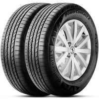 Kit 2 Pneu Continental Aro 16 205/60r16 92H PowerContact 2