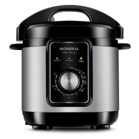 Panela Elétrica de Pressão Mondial PE-47 Pratic Cook 3L - Inox - 110V