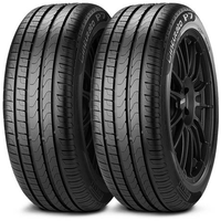 Kit 2 Pneu Aro 18 245/50R18 Pirelli 100Y TL Cinturato P7 Run Flat