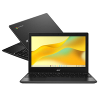 Notebook Acer Chromebook 311 com processador Intel Celeron N4500 Série N, 32GB Chip eMMC, 4GB RAM LPDDR4X, Tela 11,6 HD e Chrome OS - CO731-C6NN