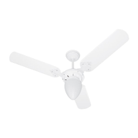 Ventilador de Teto Venti-Delta New Delta Light com 3 Pás Branco - 220V