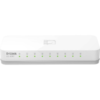 Hub Switch 8 Portas D-link Des-1008c 10/100mbps Versão A1