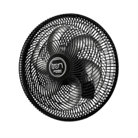 Ventilador De Parede Tron Oscilante Premium 130W Preto 110V