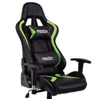 Cadeira Gamer MoobX Thunder Preto e Verde - Verde