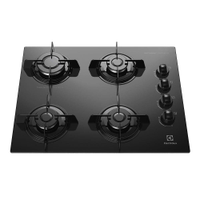 Cooktop a Gás Electrolux 4 Bocas Preto KE4GP Bivolt