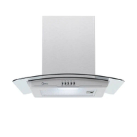 Coifa de Parede Midea 60cm Vidro Inox RGB602 - 220 Volts - 220V