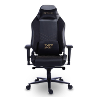 Cadeira Gamer XT Racer DRACO - Preta e Dourado - Amarelo Ouro