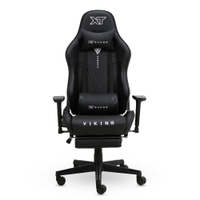 Cadeira Gamer Xt Racer Viking Series Com Apoio De Pés Preto - Preto