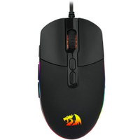 Mouse Gamer Redragon Invader RGB 10000DPI Preto