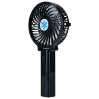 Mini Ventilador Mesa C/Suporte Usb E Bateria Recarregável Pr - Bivolt