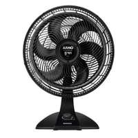 Ventilador 2 em 1 Arno Turbo Force Preto Vf42 40cm 220v - 220V